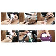 Dacawin Car Humidifier Air Purifier Freshener Travel Car Portable With USB Interface (Beige) N5