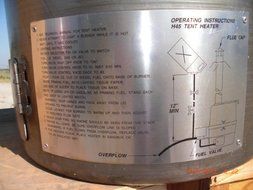 New H-45 Multi-Fuel Space Heater In Original Box NO RUST 4520-01-329-3451 N5
