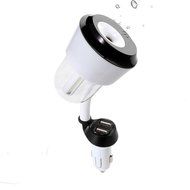 Dacawin Car Humidifier Air Purifier Freshener Travel Car Portable With USB Interface (Beige) N6