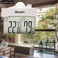 Homdox Wireless Weather Humidity Monitor Indoor/Outdoor Modern Design N11