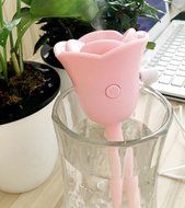 Holly Store Lucky Flower Autumn Remove Drying Office Mini Humidifier Pink N9