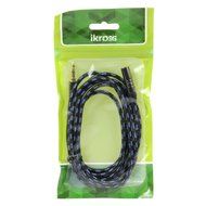 Audio AUX Extension Cable, iKross 6 Feet Braided Sleeve jacket 3.5mm Male To 3.5mm Female Extension Stereo Audio... N2