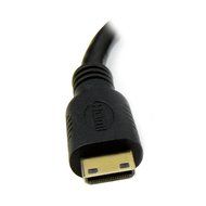 StarTech.com HDCDVIMM1M 1m Mini HDMI to DVI-D Cable 19 Pin HDMI (C) Male to DVI-D Male - 1920 x 1200 Video N3