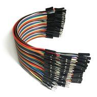 Haitronic 120pcs 20cm length Jumper Wires/dupont cable Multicolored(10 color) 40pin M to F, 40pin M to M, 40pin...