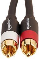AmazonBasics 2-Male to 2-Male RCA Audio Cable - 15 Feet