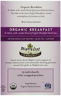 Mighty Leaf Black Tea, Organic Breakfast, 15 Pouches (Pack of 3) N9
