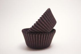 DECONY Brown jumbo Cupcake muffin baking cup Liners appx. 500 pc.