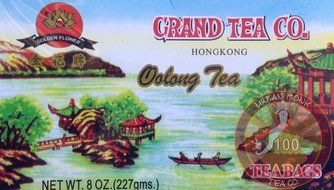 Grand Tea Company Oolong Tea 100 Bags Fat Burner WuYi Diet Dieters Tea