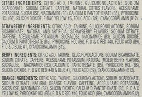 4C Totally Light Bonus Variety Pack, Energy Rush, 18-Count Boxes (Pack of 3) N4