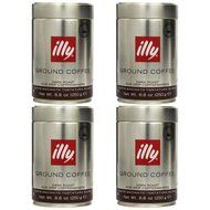 illy Caffe Scuro Drip Grind (Dark Roast, Brown Band), 8.8-Ounce Tins (Pack of 2) N10