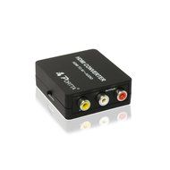 Portta PETHCA HDMI to AV/CVBS Composite + Audio Toslink Spdif Coax Mini Converter v1.3 for TV PC PS4 Blue-Ray... N2