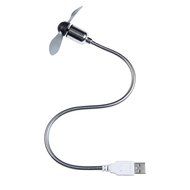 Flexible USB Mini Cooling Fan Cooler For Laptop Desktop PC Computer EOO, Flexible goose neck designed for easy...