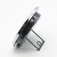 Sauna Accessory Stainless Steel Plastic Temperature Humidity Thermometer Silver