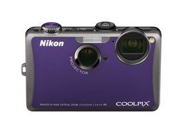 Nikon Coolpix S1100pj 14 MP Digital Camera with 5x Wide Angle Optical Vibration Reduction (VR) Zoom and 3-Inch...