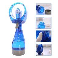 Simply Silver New Portable Hand held Cooling Cool Water Spray Misting Fan Mist Travel Beach Unbranded