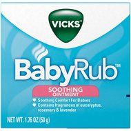 Vick's BabyRub Soothing Ointment, 1.76 oz Per Jar