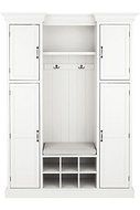 Royce All in one Mudroom, LARGE, POLAR WHITE N6