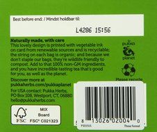 Pukka Organic Teas, Cleanse, 20 Count N69
