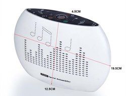 Generic Top200 White Melody Silent Portable Wireless Dehumidifier, White Melody N13