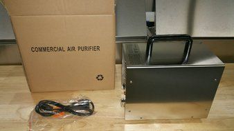 CleanAir Commercial or Industrial Stainless Steel Ozone Generator 14,000 Mg (14g) Air Deodorizer Ionizer, 120... N2