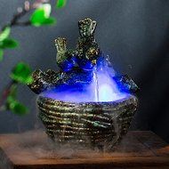 FEI&amp;S Ceramic Flowing Water humidifier living room desk creative Gifts, Home Decor is part #14