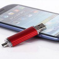 Spritech(TM) New Hot Twoport 16GB USB 2.0 Flash Drive U-disk for Smart Phone Laptop Computer Plug And Play Color...