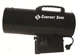 Comfort Zone Propane Forced Air Heater 70,000-100,000 BTU Output