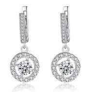 Jewelry Set- Morenitor[TM] White Gold Plated Swarovski Elements Crystal Necklace Earrings Set N5