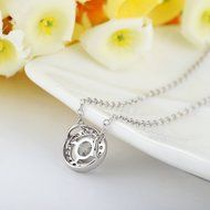 Jewelry Set- Morenitor[TM] White Gold Plated Swarovski Elements Crystal Necklace Earrings Set N6