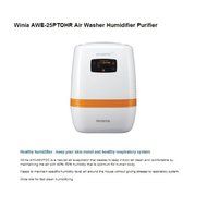 Winia Mando Awe-25ptoh Air Washer Humidifier Purifier + Free Gift(lint Remover) N3