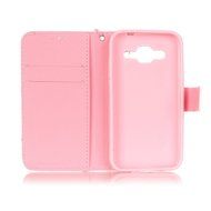 Samsung Galaxy Core Prime Case,Yaheeda [3D Colored Drawing] [Flip Fit] Premium PU Leather Card-Slots Cash-Slots... N14