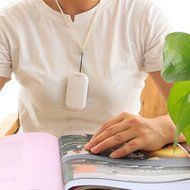 Mini-Mate Personal Ionic Air Purifier by RECESKY - Helps With Allergies - Portable Fresher, Necklace Ionizer ,... N4