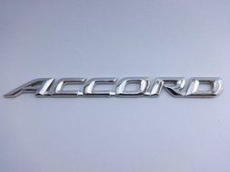 Accord Emblem Badge Car Accessories with chrome effect and 3M Adhesive by Emblem