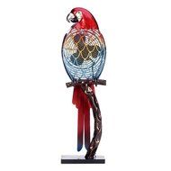 Decorative Table Fan - Mini Parrot Design - Handcrafted Steel N2