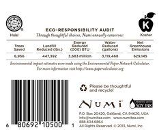 Numi Organic Indulgent Tea, Chocolate Rooibos, Caffeine Free Herbal Teasan, 12 Count Tea Bags (Pack of 3) N30
