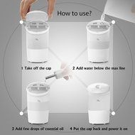 Keten Car Essential Oil Diffuser Humidifier Vehicle Mounted Aromatherapy Diffuser Home Office SPA Air Refresher... N8