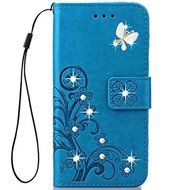 Google Pixel Case,Google Pixel Wallet Case Handmade Bling Crystal Rhinestone Luxury PU Leather Flip Protective... N5