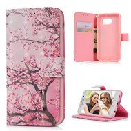 S6 Case,Samsung Galaxy S6 Case - Wallet 3D Effect Colorful Print Patterns Premuim PU Leather Soft TPU Inner Cover... N40