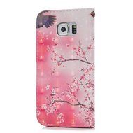 S6 Case,Samsung Galaxy S6 Case - Wallet 3D Effect Colorful Print Patterns Premuim PU Leather Soft TPU Inner Cover... N41