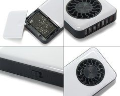 Battery Operated Personal Summer Pocket Fan With Rechargeable Lithium Battery