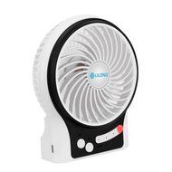 VersionTech Portable Fans Rechargeable Fans Mini USB Fans for Camping Car Office Desktop (3 Speeds, White)