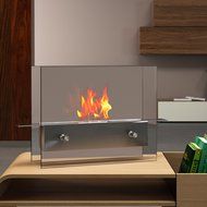 Moda Flame Ibiza Ventless Tabletop Bio Ethanol Fireplace N7
