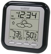 La Crosse Technology WS-9133BK-IT Wireless Forecast Station, Black N4