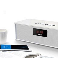 LNKOO Wireless Bluetooth Speakers Portable Stereo Hifi Music Radio Player Indoor (Silver)