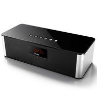 LNKOO Wireless Bluetooth Speakers Portable Stereo Hifi Music Radio Player Indoor (Silver) N2