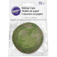 Wilton 415-1851 75 Count Camouflage Baking Cups, Standard