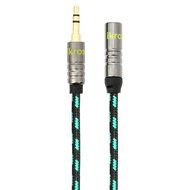 Audio AUX Extension Cable, iKross 6 Feet Braided Sleeve jacket 3.5mm Male To 3.5mm Female Extension Stereo Audio... N3