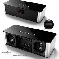 LNKOO Wireless Bluetooth Speakers Portable Stereo Hifi Music Radio Player Indoor (Silver) N3