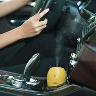 DaySeventh 2016 New Design Portable USB Humidifier Air Purifier Steam Diffuser Mist for Office Room Car (Yellow) N13
