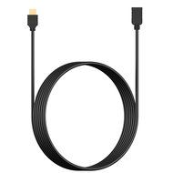 HDMI Extension Cable, Rankie High Speed HDMI Extension Cable Male to Female with Ethernet - 10 Feet (Black) -...